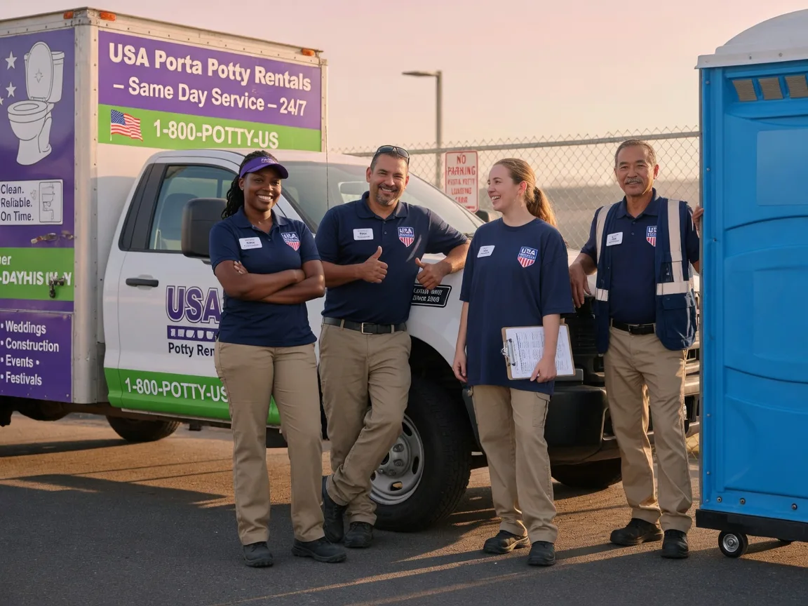 Porta Potty Rental company in Tuppers Plains, OH